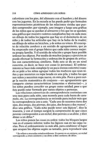 Como aprenden los niños