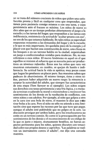 Como aprenden los niños