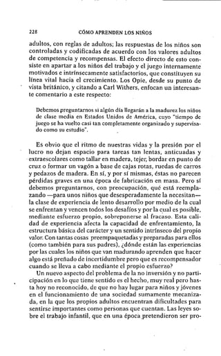 Como aprenden los niños