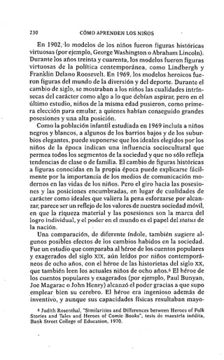 Como aprenden los niños