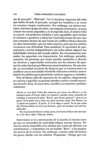 Como aprenden los niños