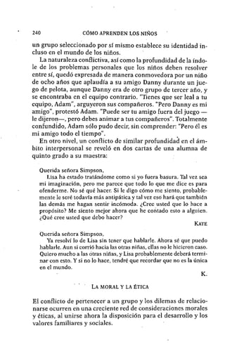 Como aprenden los niños