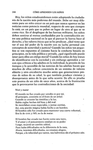 Como aprenden los niños