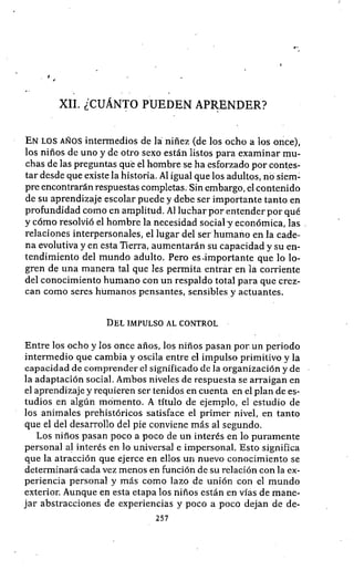 Como aprenden los niños