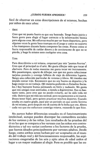 Como aprenden los niños