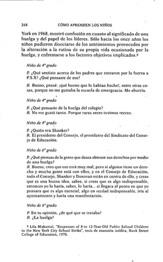 Como aprenden los niños