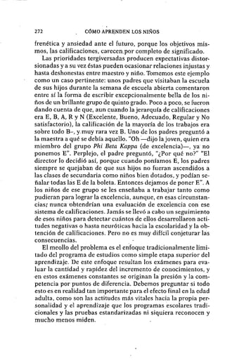 Como aprenden los niños