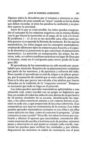 Como aprenden los niños