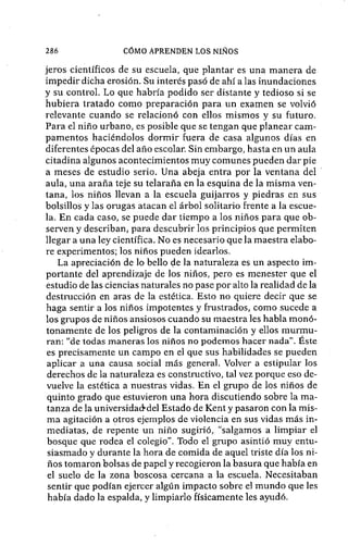 Como aprenden los niños