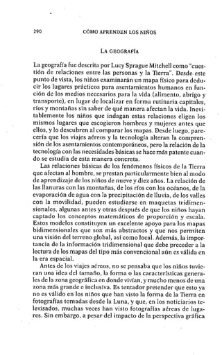 Como aprenden los niños