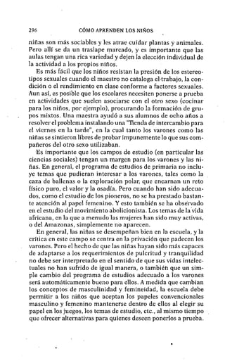 Como aprenden los niños