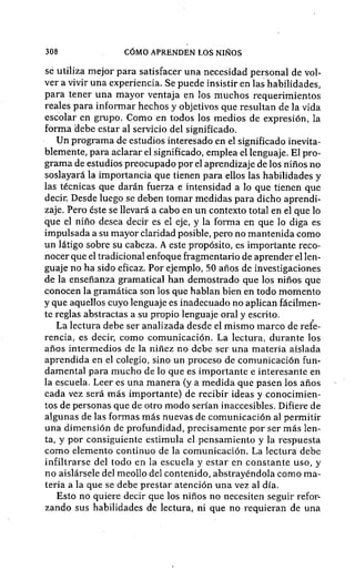 Como aprenden los niños