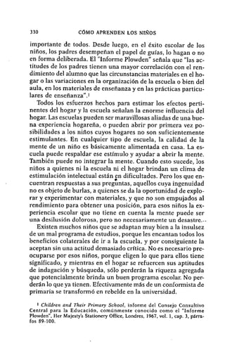 Como aprenden los niños