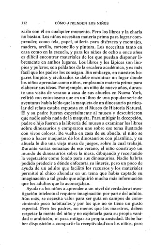 Como aprenden los niños