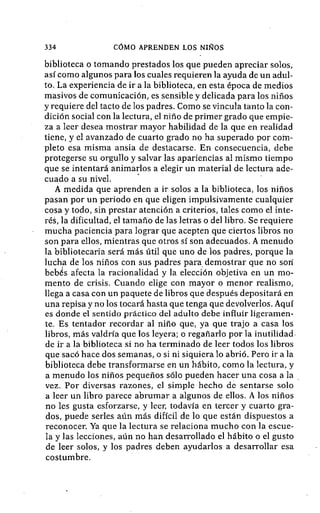 Como aprenden los niños