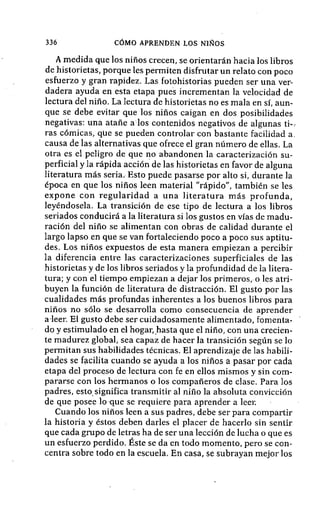 Como aprenden los niños