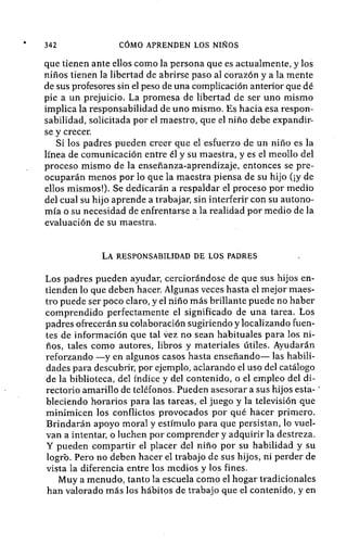 Como aprenden los niños