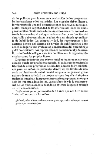 Como aprenden los niños