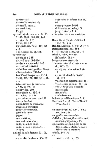 Como aprenden los niños