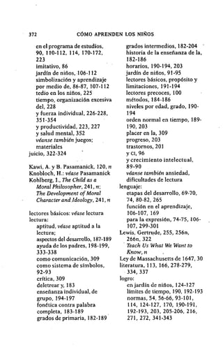 Como aprenden los niños