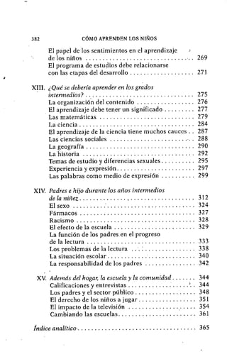 Como aprenden los niños