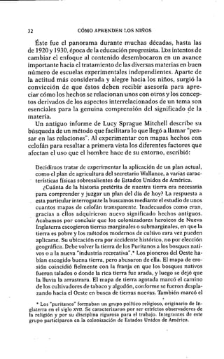 Como aprenden los niños