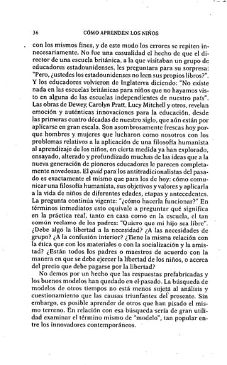 Como aprenden los niños