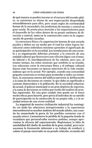 Como aprenden los niños