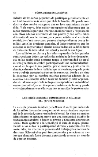 Como aprenden los niños