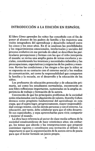 Como aprenden los niños