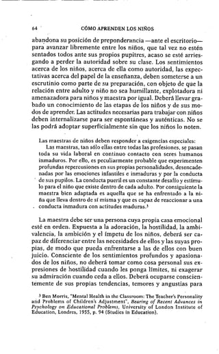 Como aprenden los niños