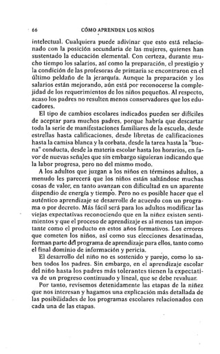 Como aprenden los niños