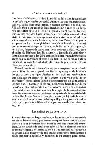 Como aprenden los niños