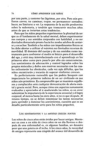 Como aprenden los niños