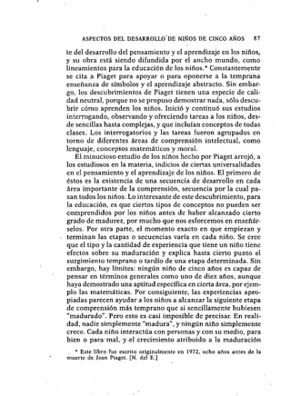 Como aprenden los niños