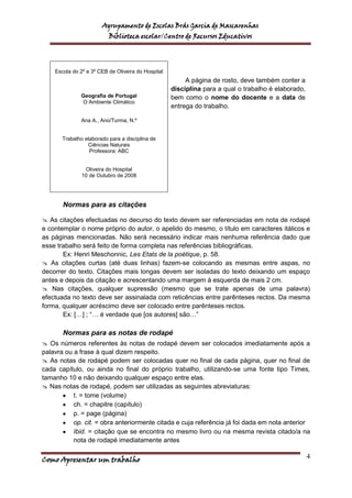 Como Apresentar Um Trabalho  2