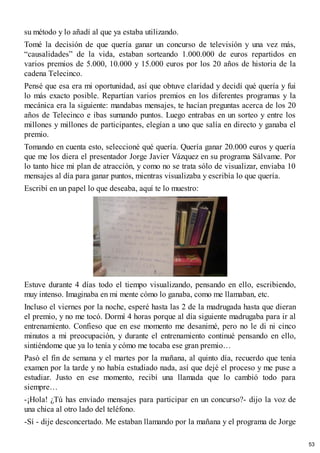 COMO ATRAER EL DINERO Lain Garcia Calvo. | PDF