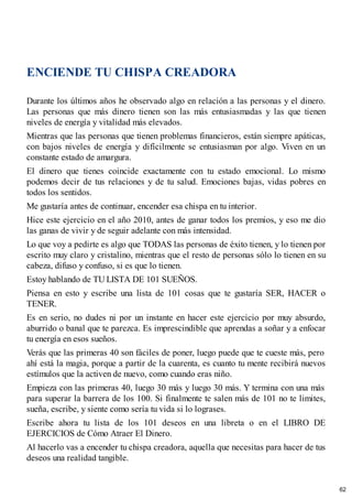 COMO ATRAER EL DINERO Lain Garcia Calvo. | PDF
