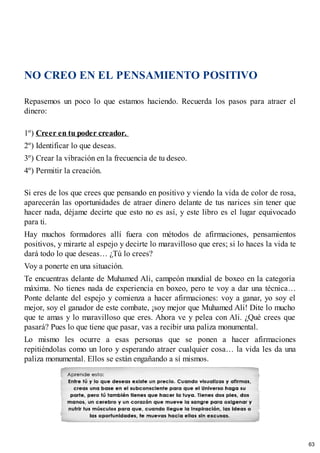 COMO ATRAER EL DINERO Lain Garcia Calvo. | PDF