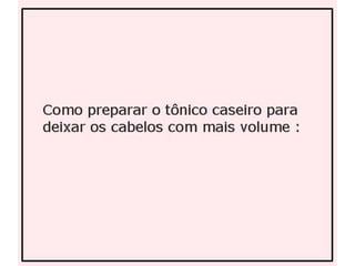 Como aumentar o volume dos cabelos