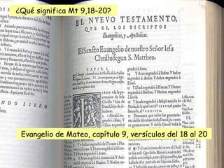 ¿Qué significa Mt 9,18-20? Evangelio de Mateo, capítulo 9, versículos del 18 al 20 