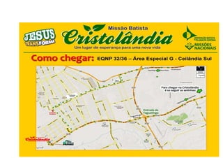 Mapa Cristolândia
