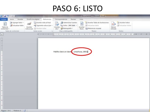 formato apa 6 en word oyle kalakaari co como hacer un flyer con word