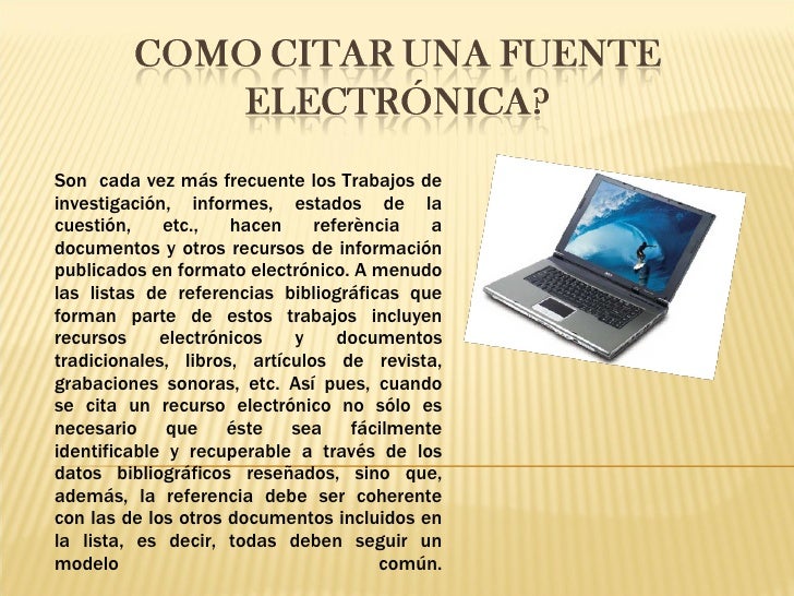 Como Citar Imagenes En Power Point