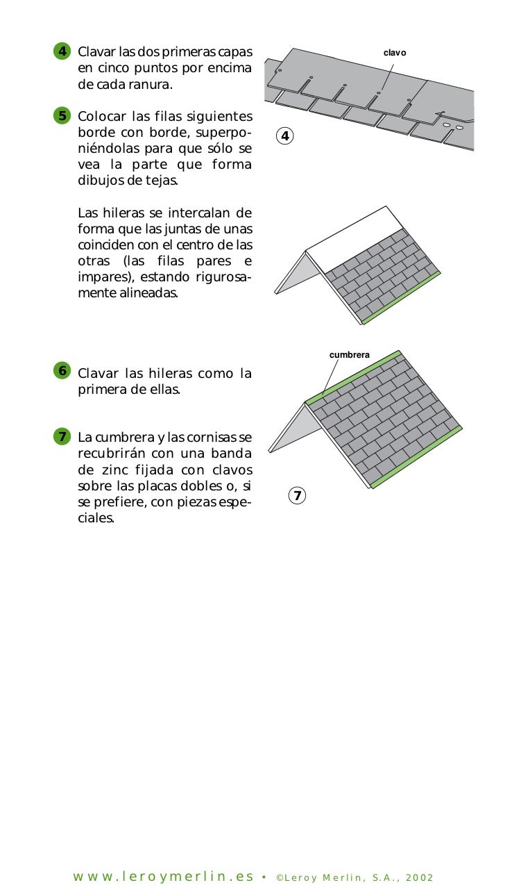 Como colocar losetas en techos