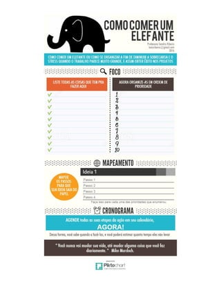 Como comer um elefante planejamento