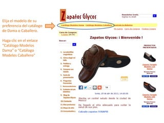 Cómo hacer mi primer pedido de zapatos Terapie