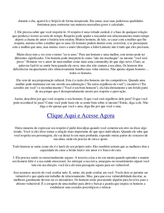 Como conquistar pessoa amada