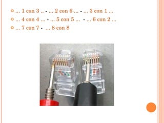 ... 1 con 3 ..  -  ... 2 con 6 ...  -  ... 3 con 1 ...   ... 4 con 4 ...  -  ... 5 con 5 ...   -  ... 6 con 2 ...   ... 7 con 7  -  ...  8  con 8 