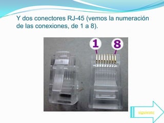 Como construir un cable cruzado utp de red | PPTX